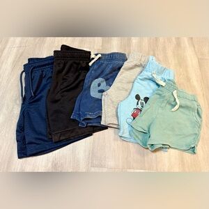 Boys Shorts Lot Size 3T 4T Athletic Casual Mickey Bundle Kids Clothes Summer